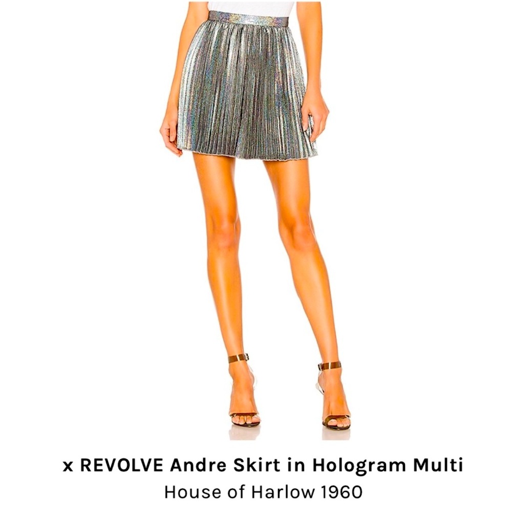 x REVOLVE Andre Skirt in Hologram Multi
House of Harlow 1960